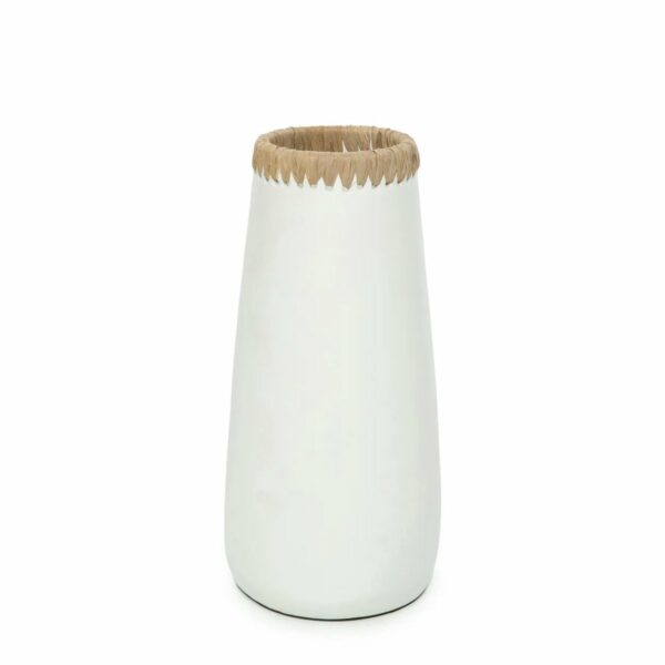 vase sneaky blanc naturel m