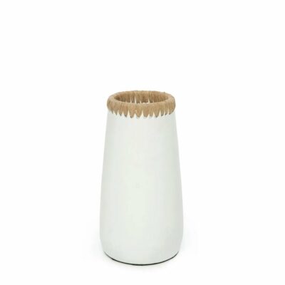 Vase Sneaky - Blanc Naturel - M