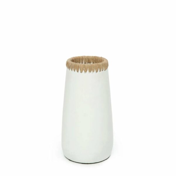 vase sneaky blanc naturel m