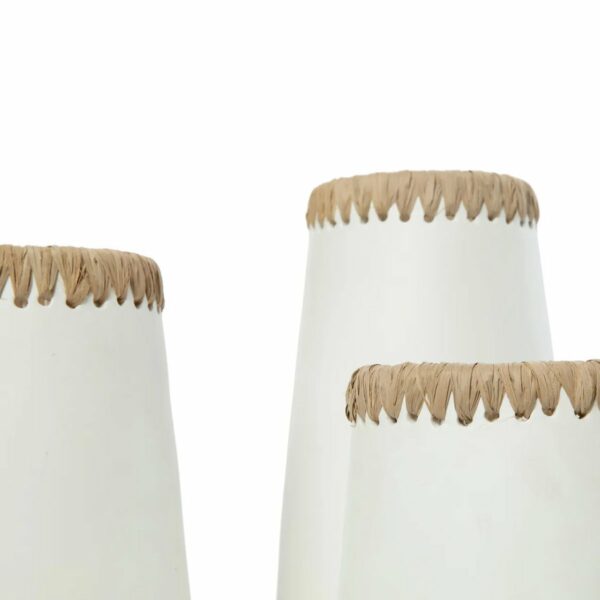 vase sneaky blanc naturel m