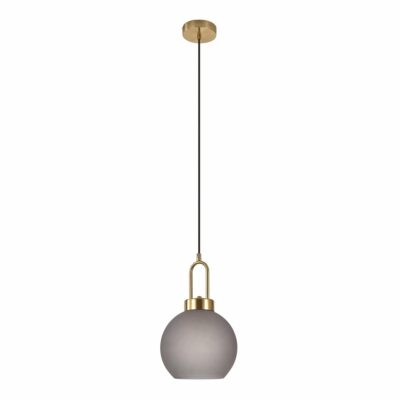 Suspension Luton forme boule - Aspect Laiton