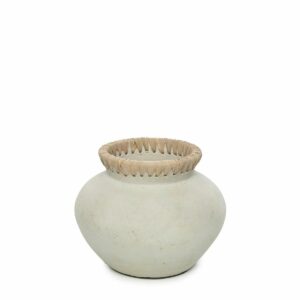 Vase en béton naturel Styly taille S