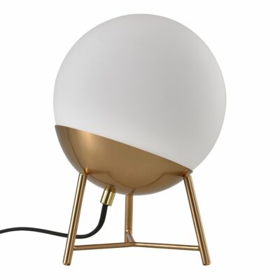 Lampe de table scandinave desin Chelsea - Aspect laiton