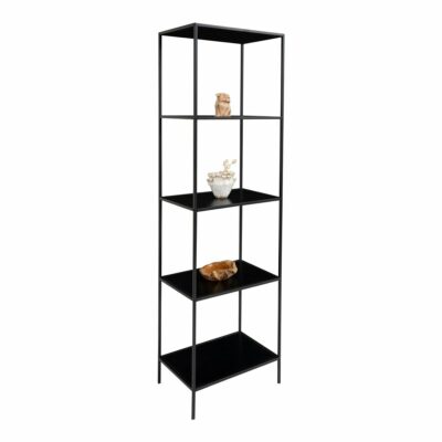 Etagère 170 cm métal Noir Vita - lamarquedesign.fr