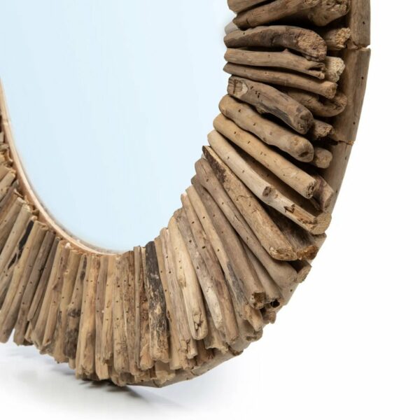 le miroir halo driftwood bois flotté naturel m