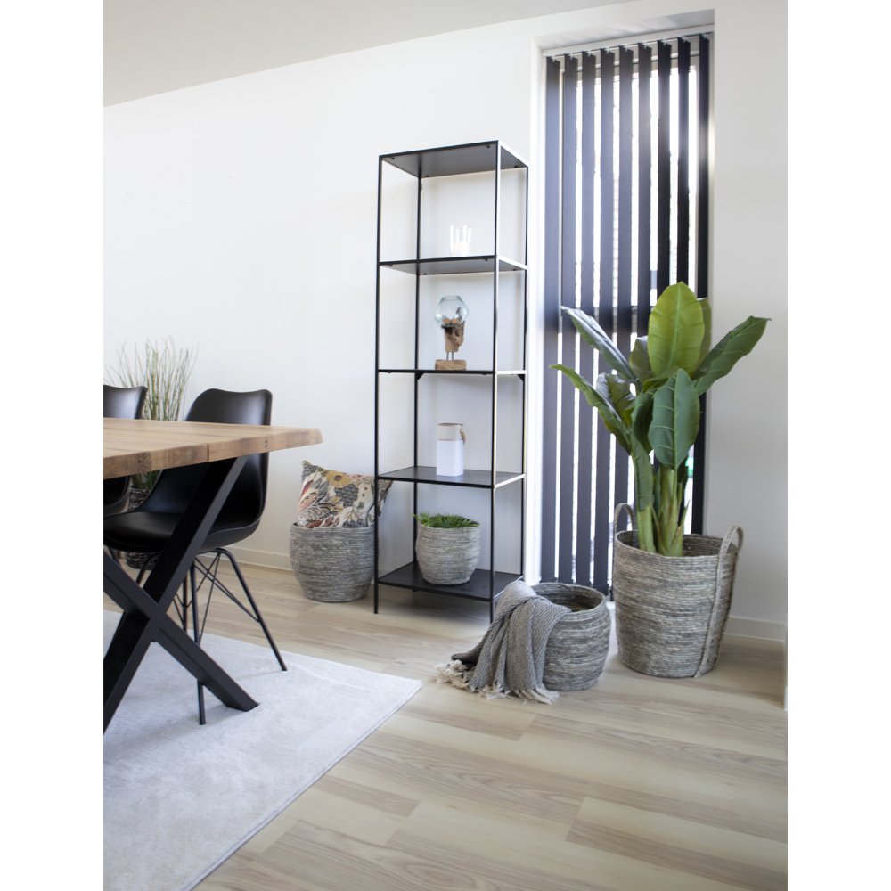 etagère 170 cm métal noir vita lamarquedesignfr