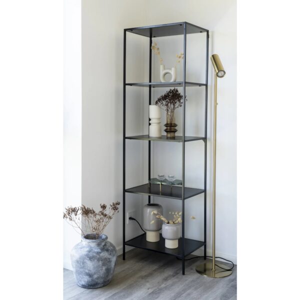 etagère 170 cm métal noir vita lamarquedesignfr