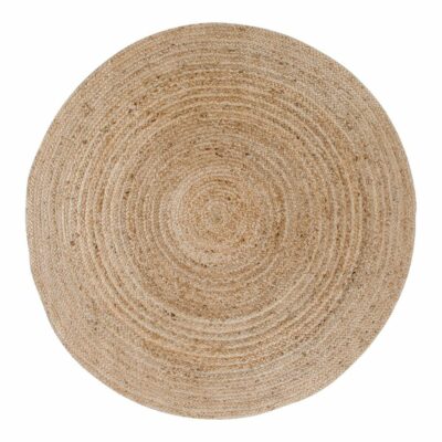 tapis rond en jute naturel tressé bombay Ø180 cm