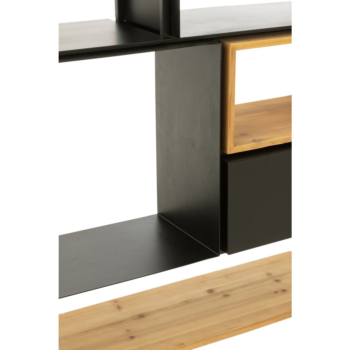 etagere tina 110x185 bois et metal zoom