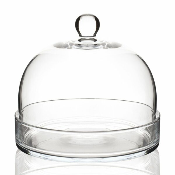 cloche en verre h25 d30cm fabriqué en europe