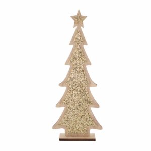 sapin de noël de décoration en bois