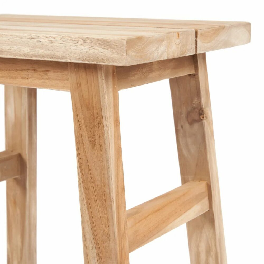 tabouret makara teck recyclé profil