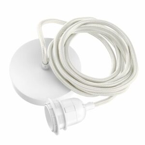 Kit Plafonnier 250 cm - Blanc - 1 Source